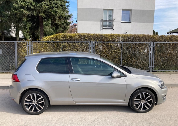 Volkswagen Golf cena 49000 przebieg: 85000, rok produkcji 2013 z Warszawa małe 22